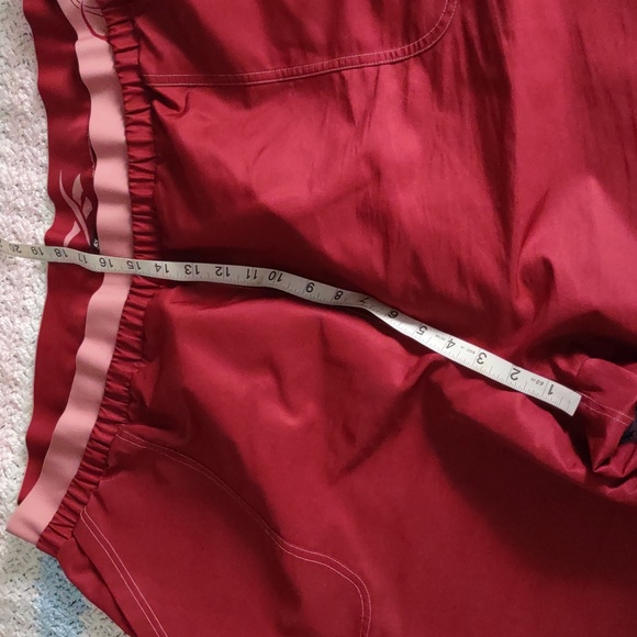 Reebok Cardi B 4X (26-28W) Red Cargo Pocket Windbreaker Jogger Pants - Picture 11 of 15